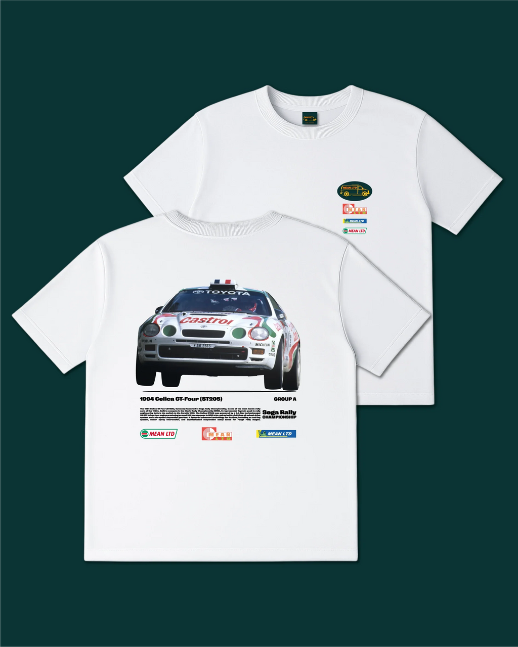 CELICA WRC (ST205) '1994 T-Shirt - MEAN LTD