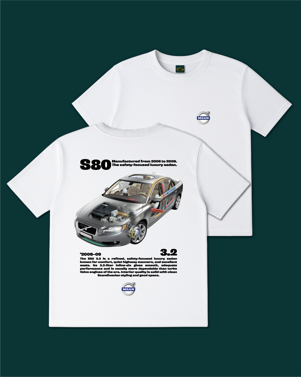 S80 3.2 '2006–09 Tee