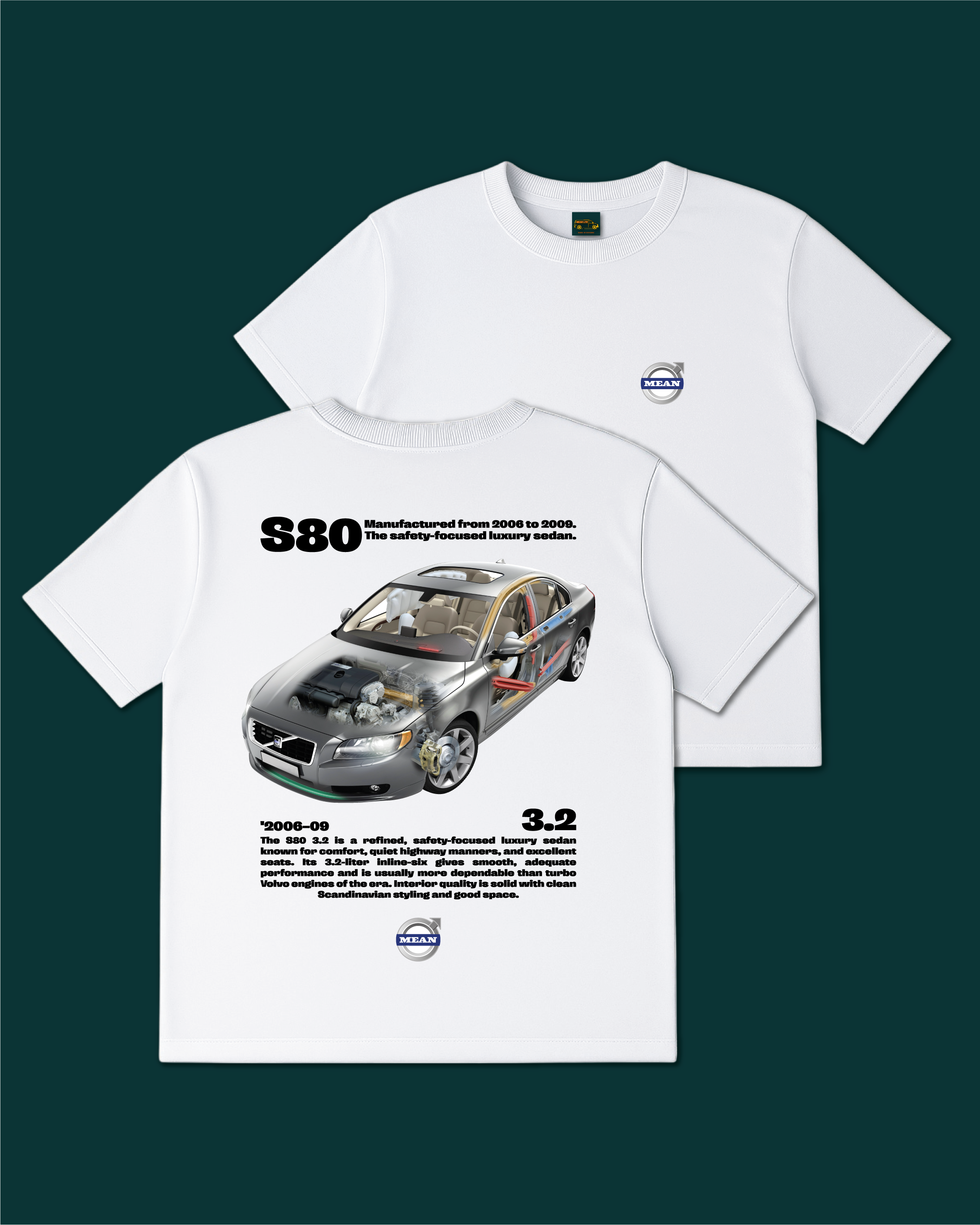 S80 3.2 '2006–09 Tee