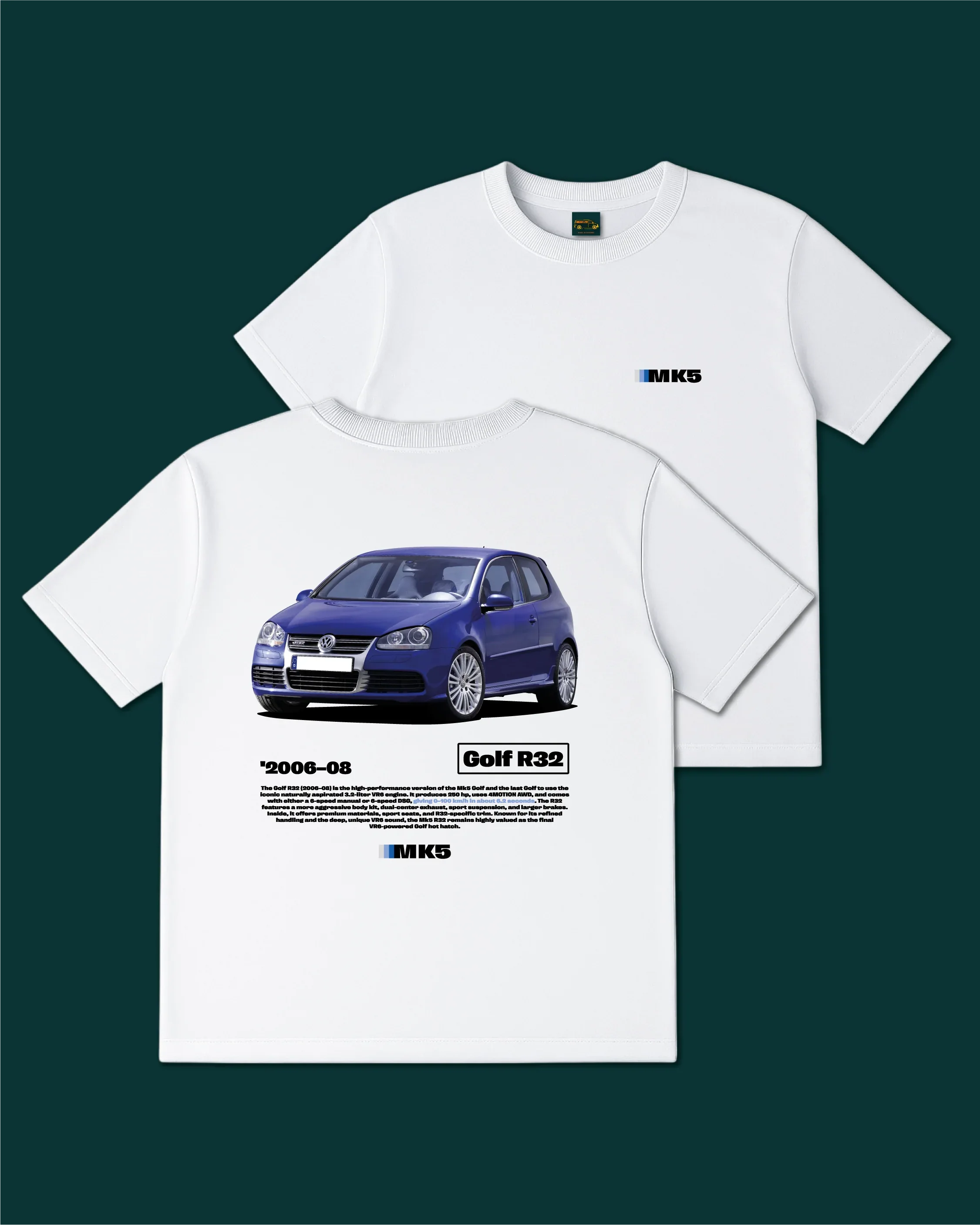 Golf R32 MK5 T-Shirt - MEAN LTD