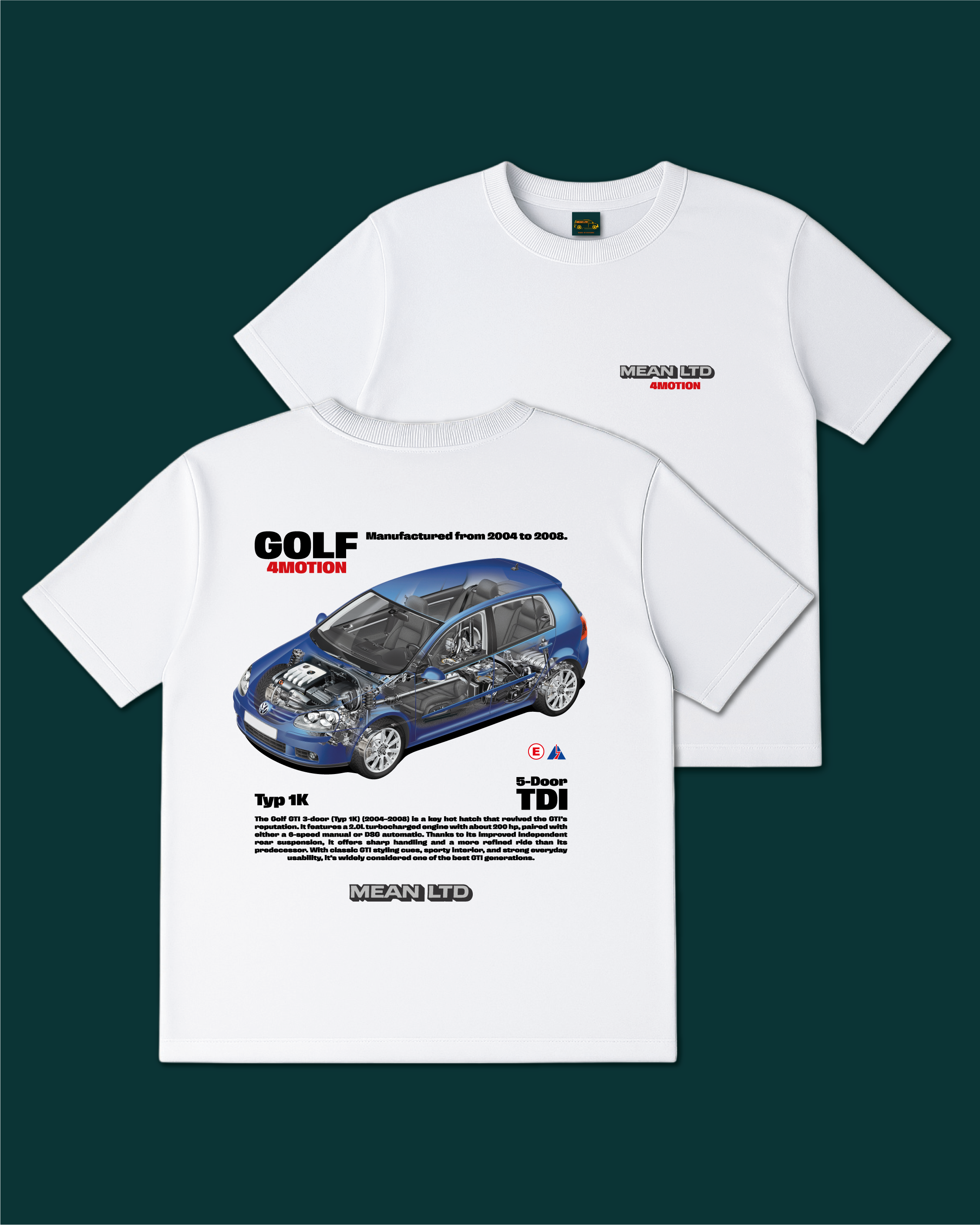 Golf 4Motion MK5 (Typ 1K) '2004–08 Tee