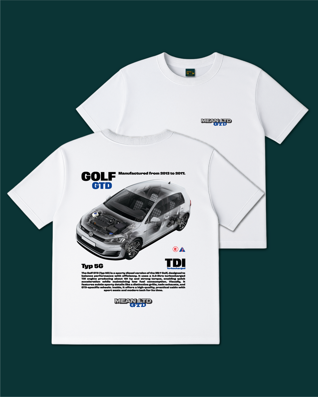 Golf GTD MK7 (Typ 5G) '2013–17 Tee