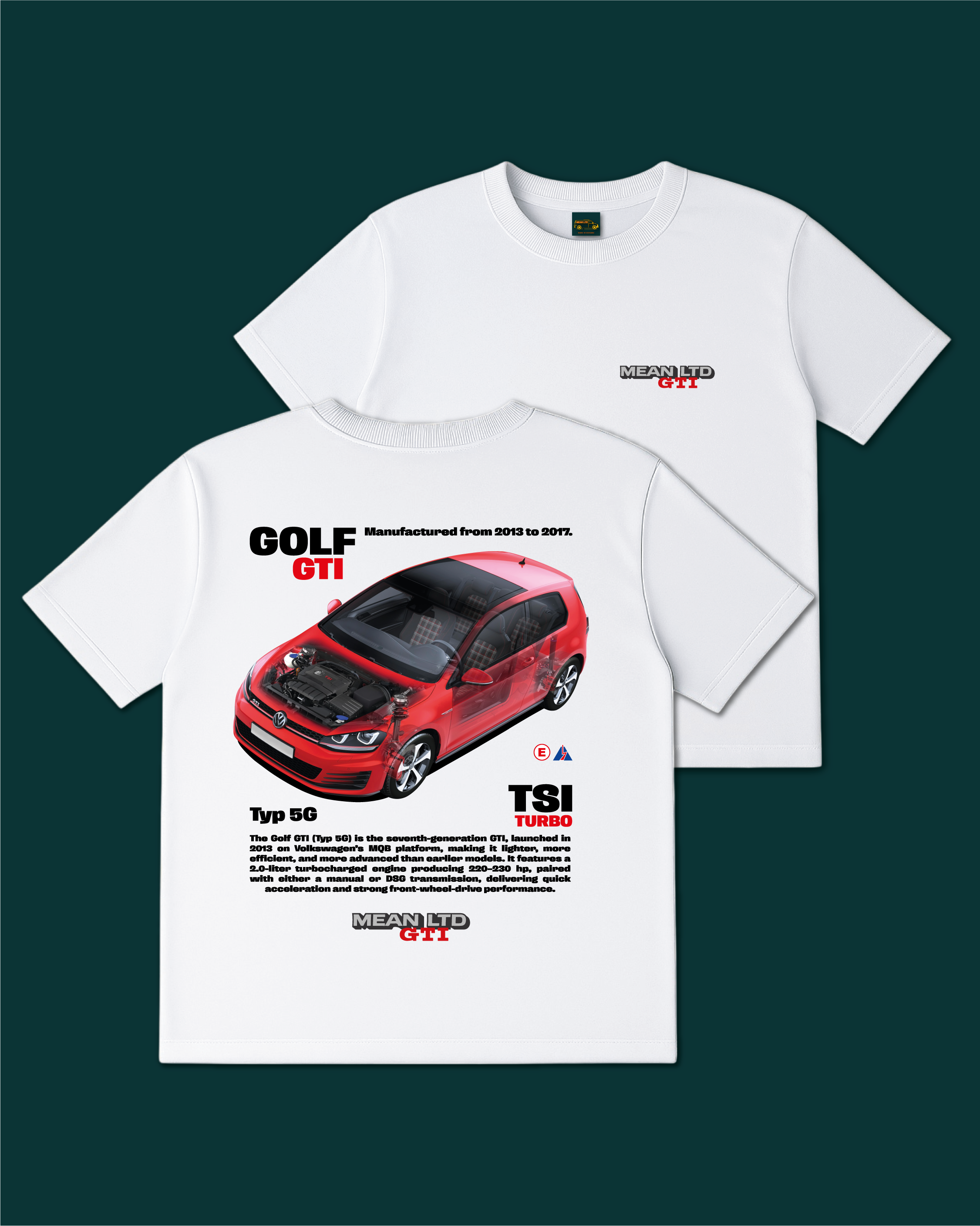 Golf GTI MK7 (Typ 5G) '2013–17 Tee
