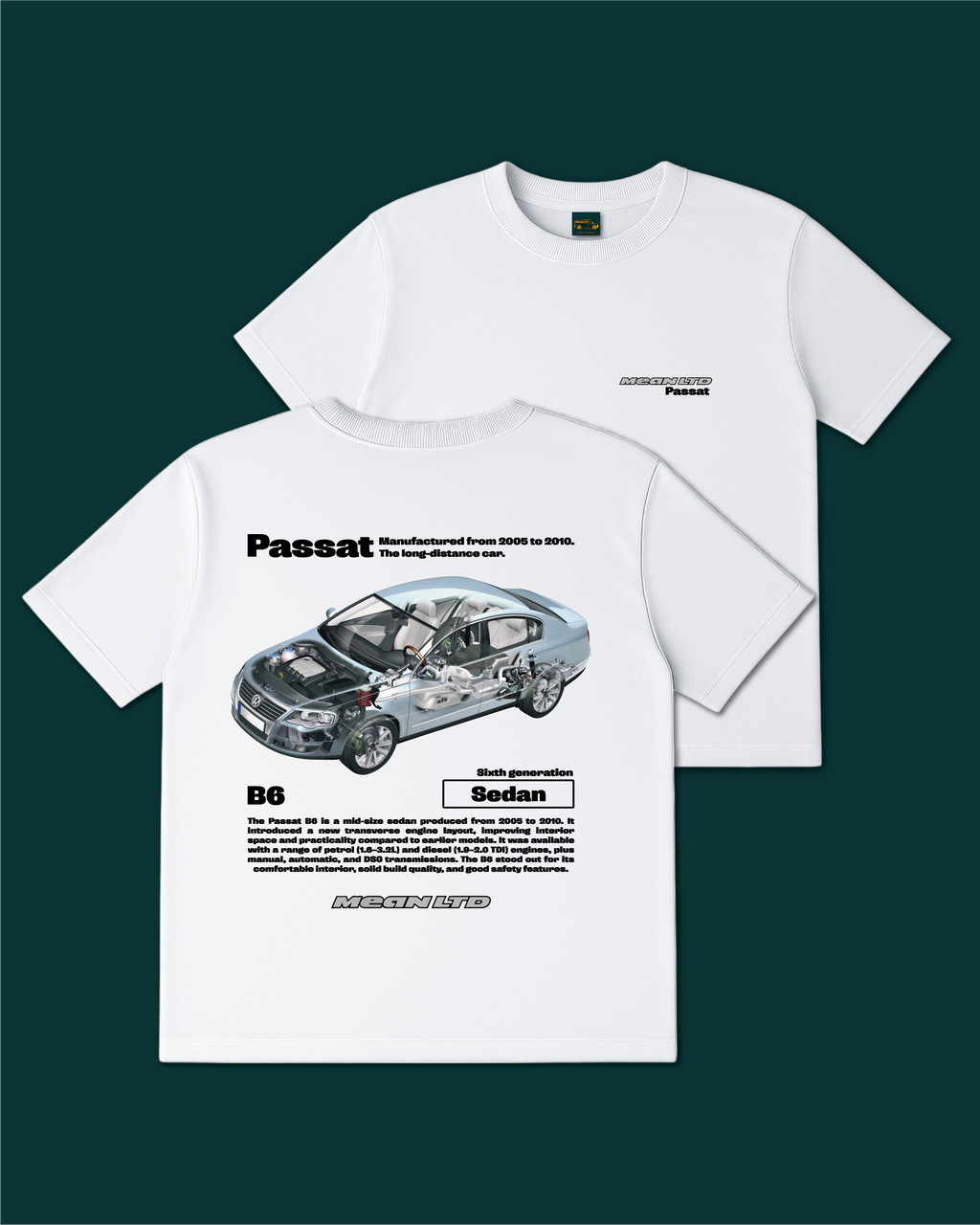 Passat Sedan (B6) '2005–10 Tee