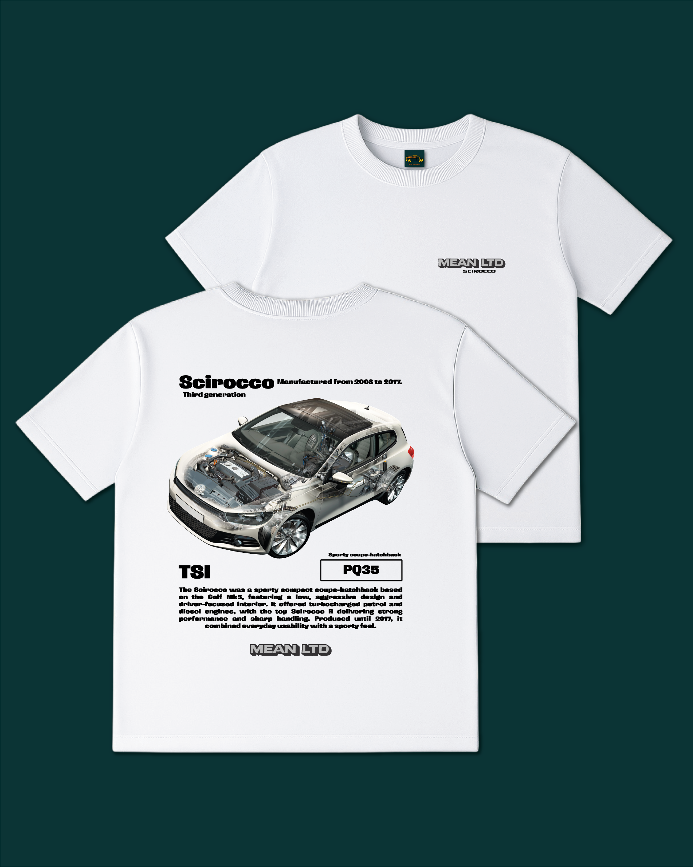 Scirocco '2008–17 Tee