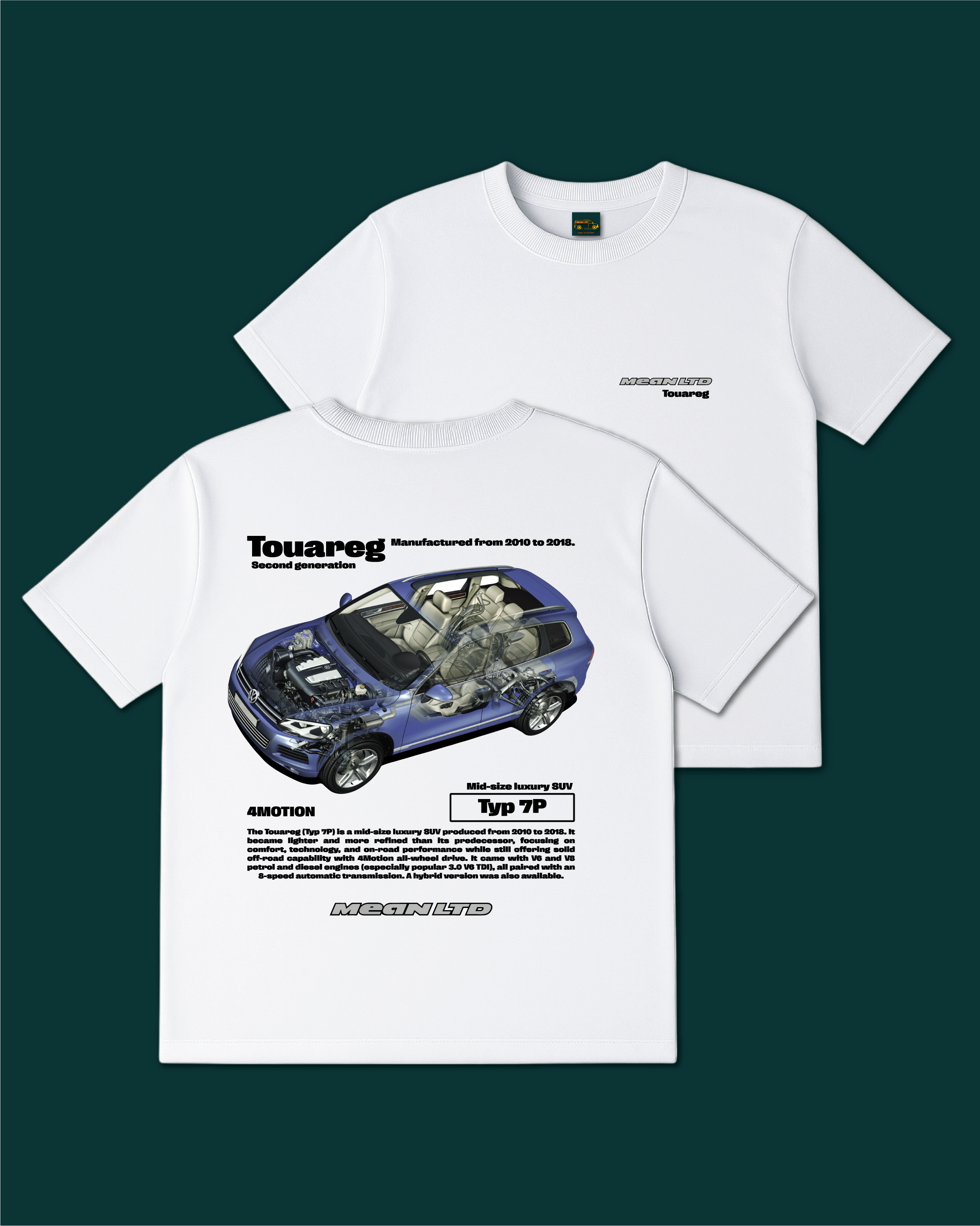 Touareg (Typ 7P) '2010–18 Tee