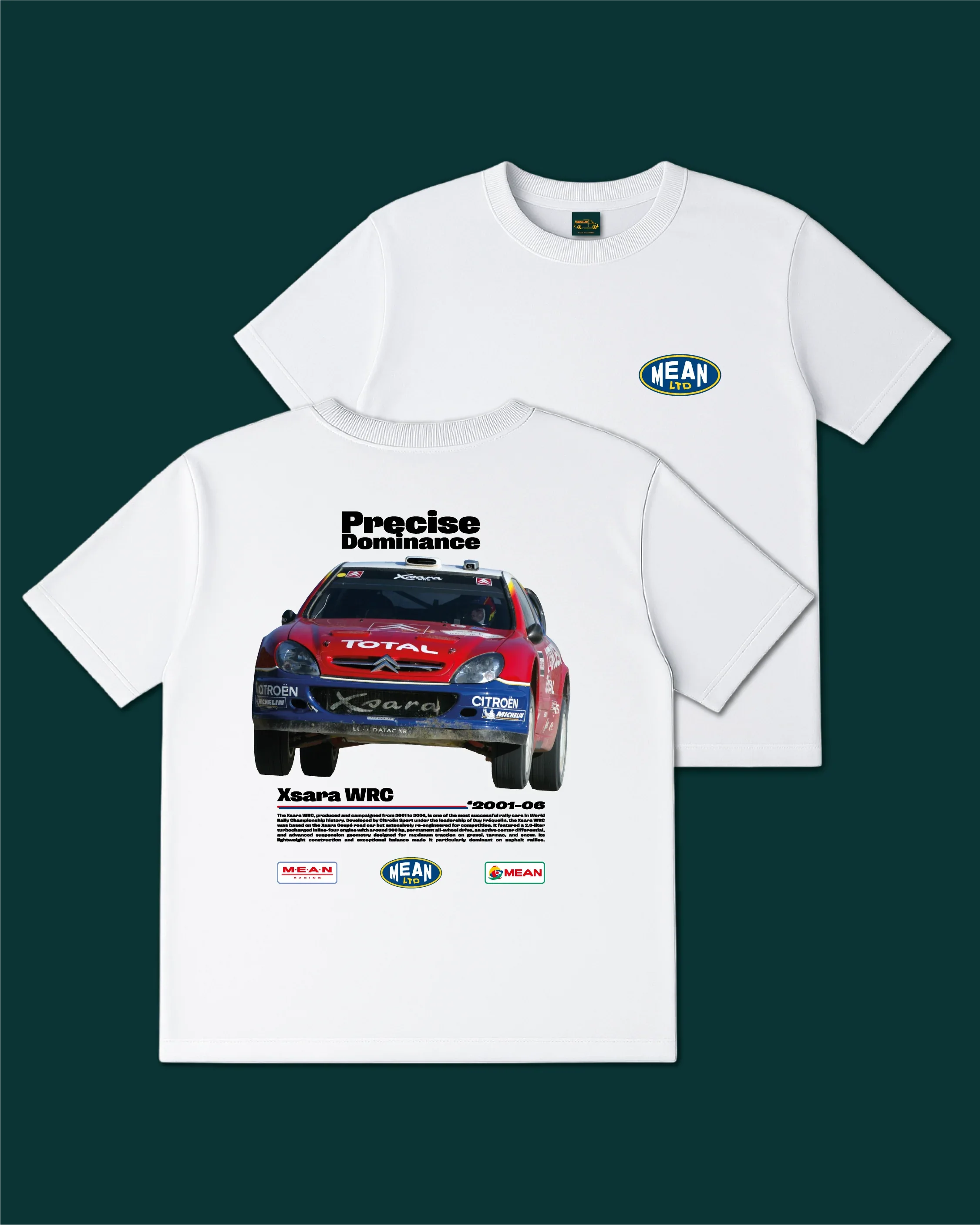Xsara WRC '2001-06 T-Shirt - MEAN LTD
