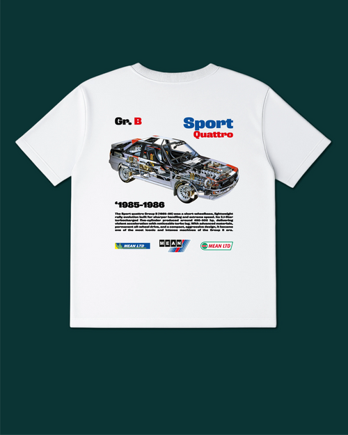 Audi Sport Group B '1985-1986 T-Shirt - MEAN LTD