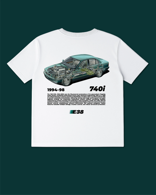 7 Series E38 T-Shirt - MEAN LTD