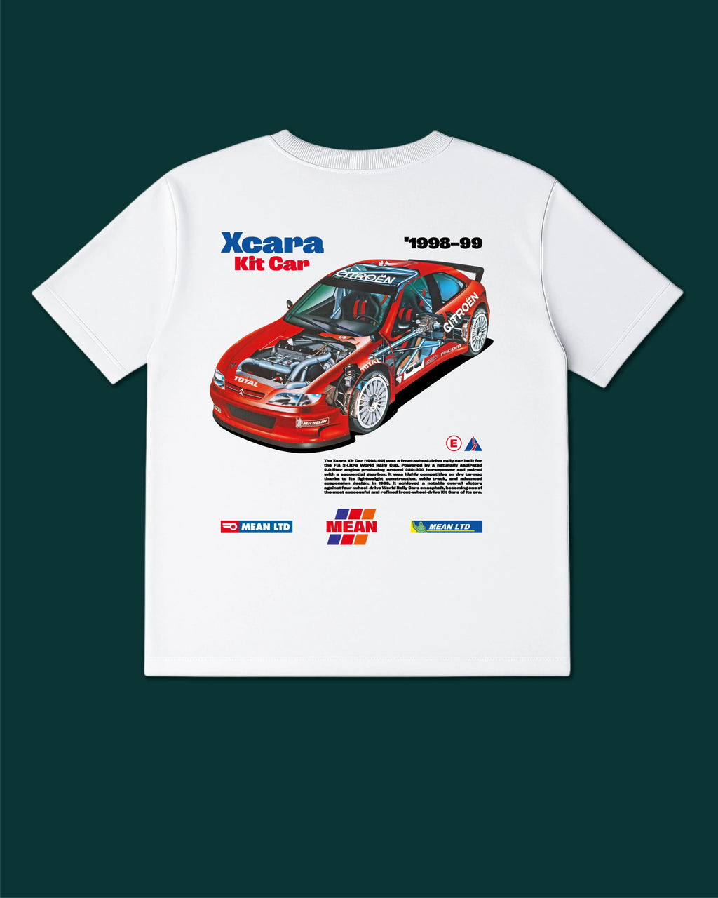Xsara Kit Car '1998-99 T-Shirt - MEAN LTD