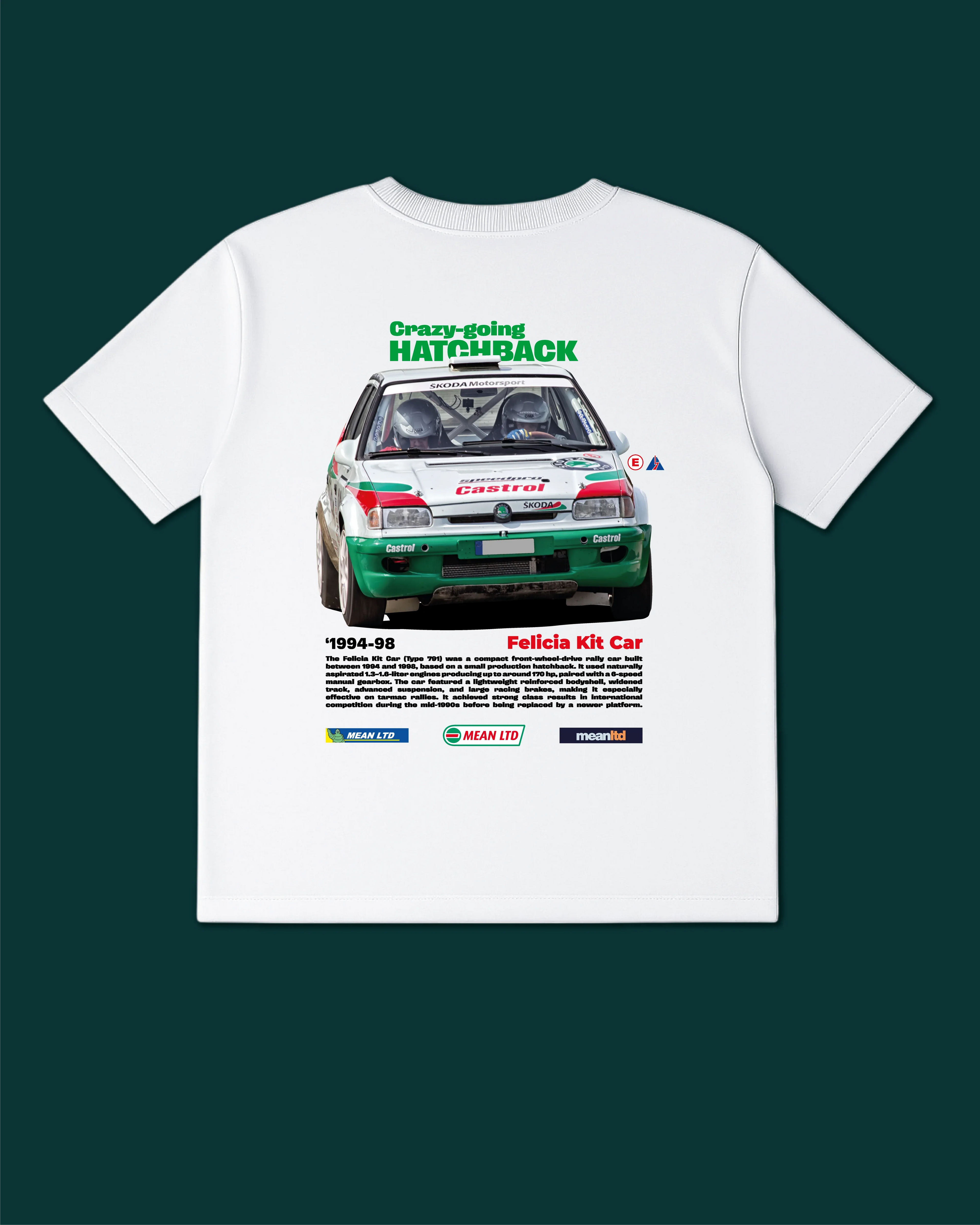 Felicia Kit Car '1994–98 T-Shirt - MEAN LTD