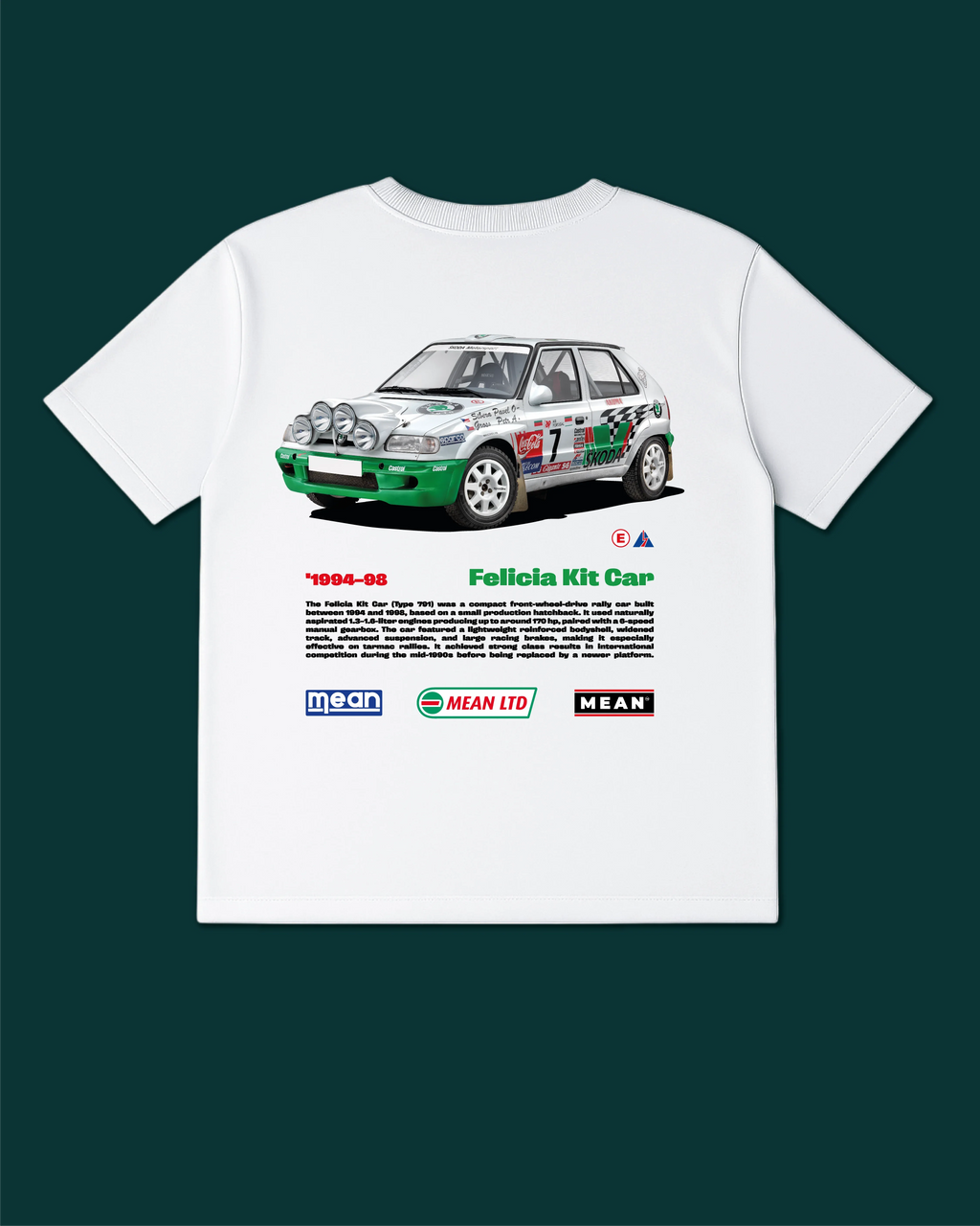 Felicia Kit Car (Type 791) '1994–98 T-Shirt - MEAN LTD