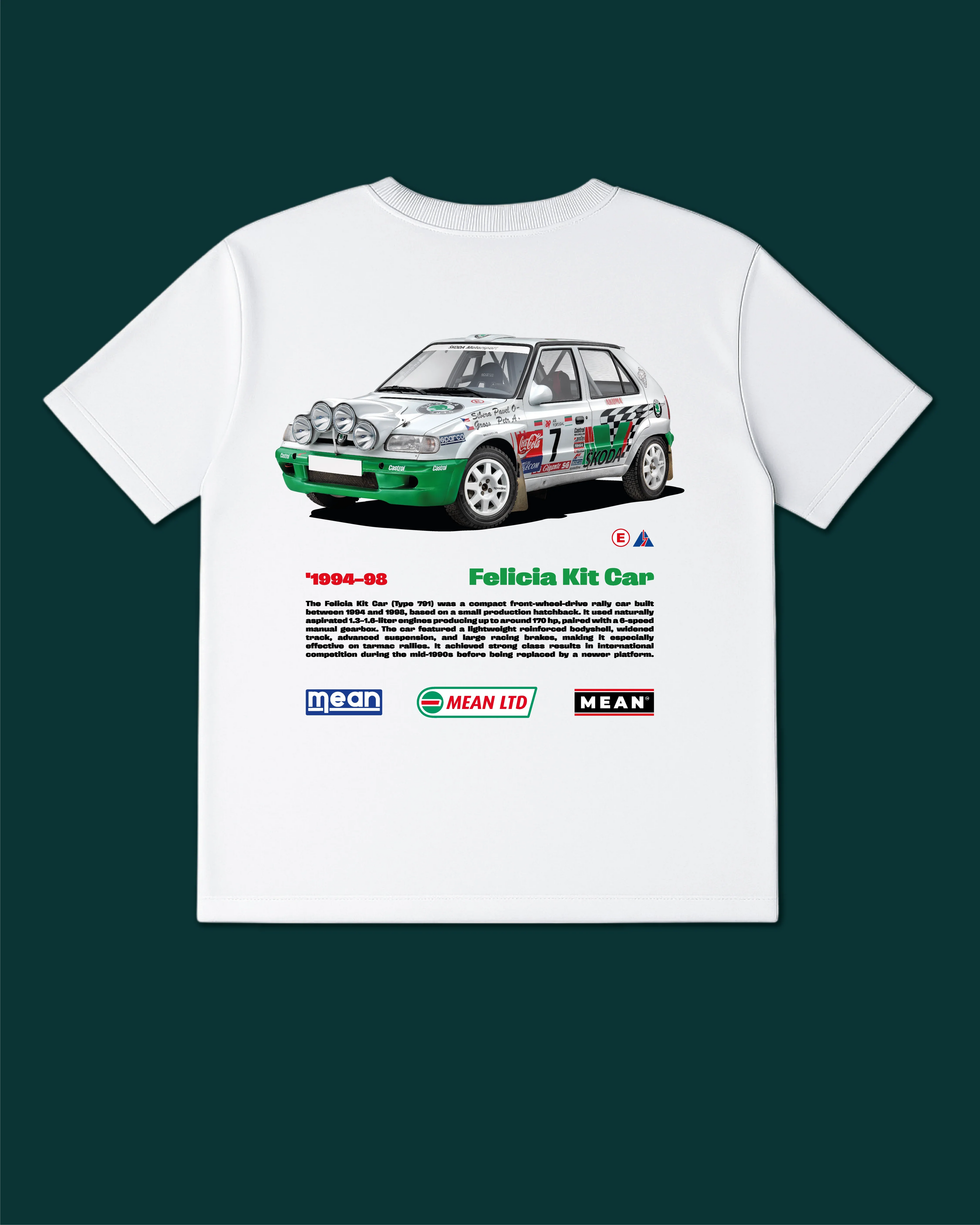 Felicia Kit Car (Type 791) '1994–98 T-Shirt - MEAN LTD