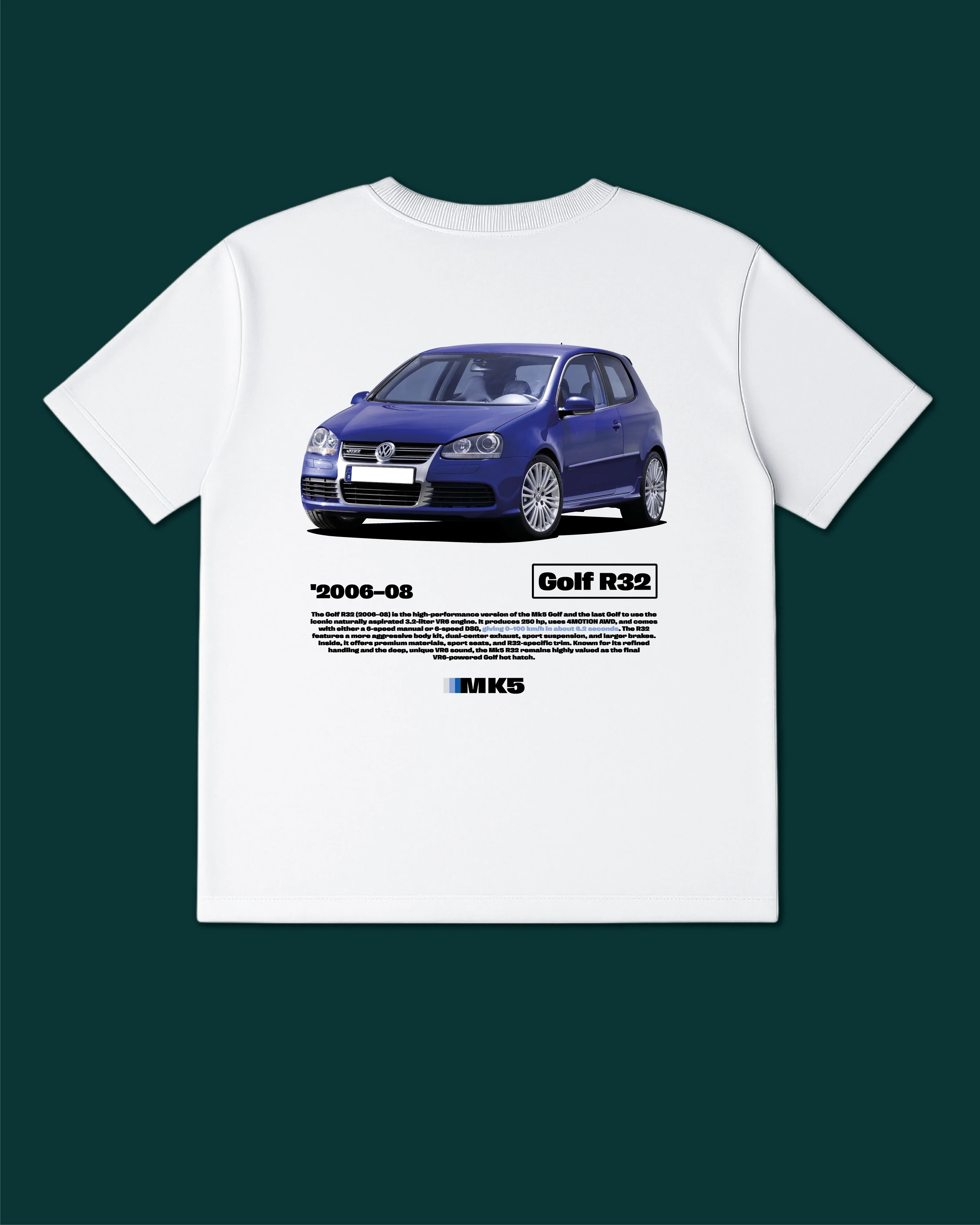 Golf R32 MK5 T-Shirt - MEAN LTD