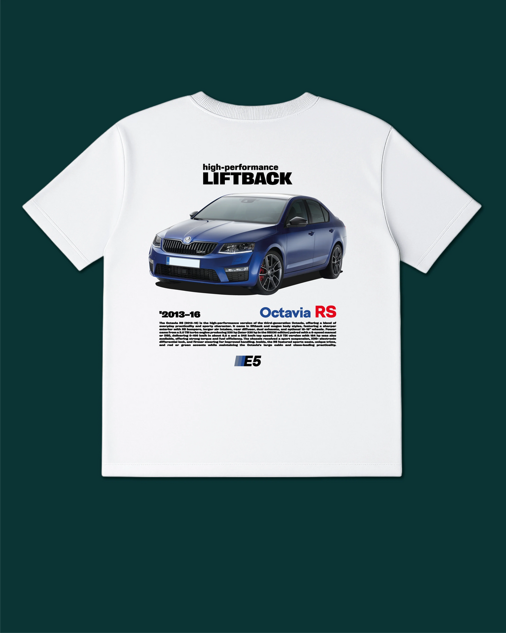 Octavia RS '2013-16 T-Shirt - MEAN LTD