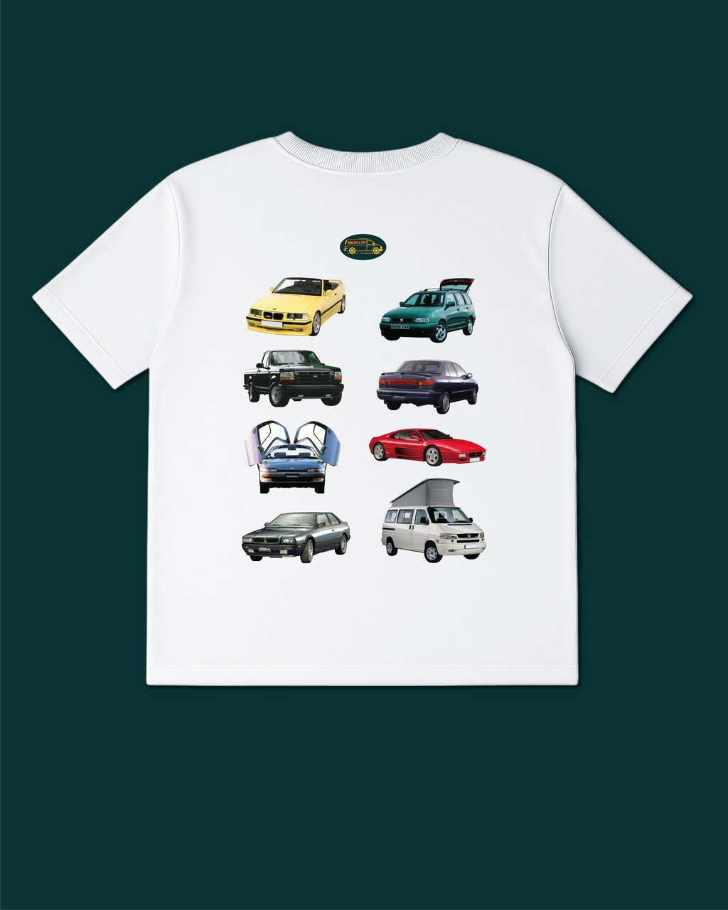 Cars of 90s T-Shirt - MEAN LTD