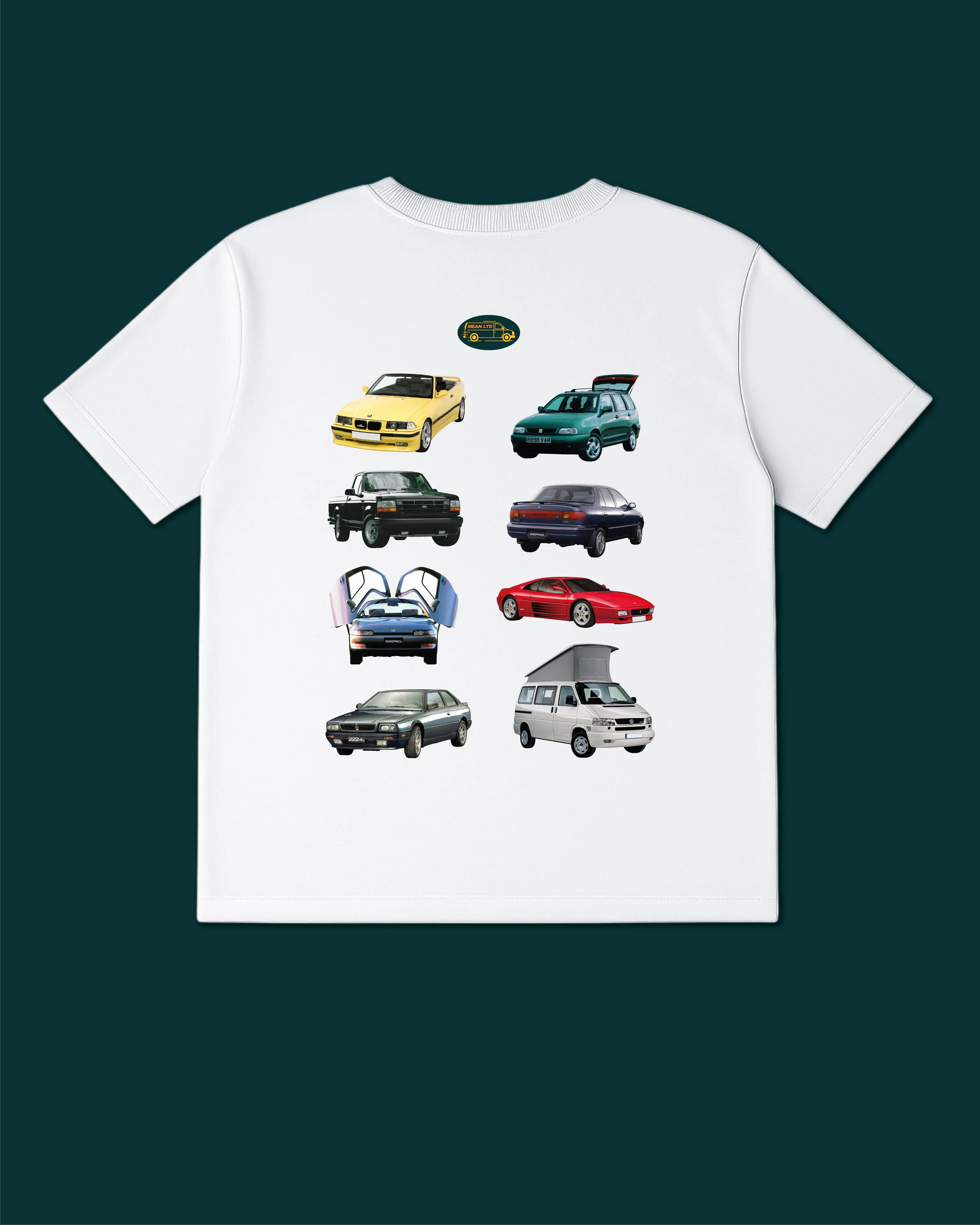 Cars of 90s T-Shirt - MEAN LTD