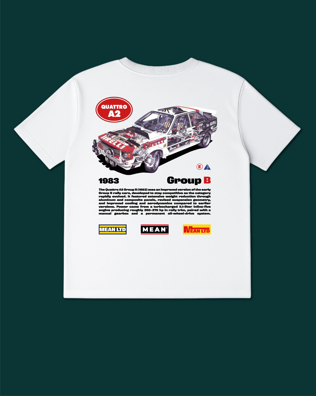 A2 '1983 T-Shirt - MEAN LTD