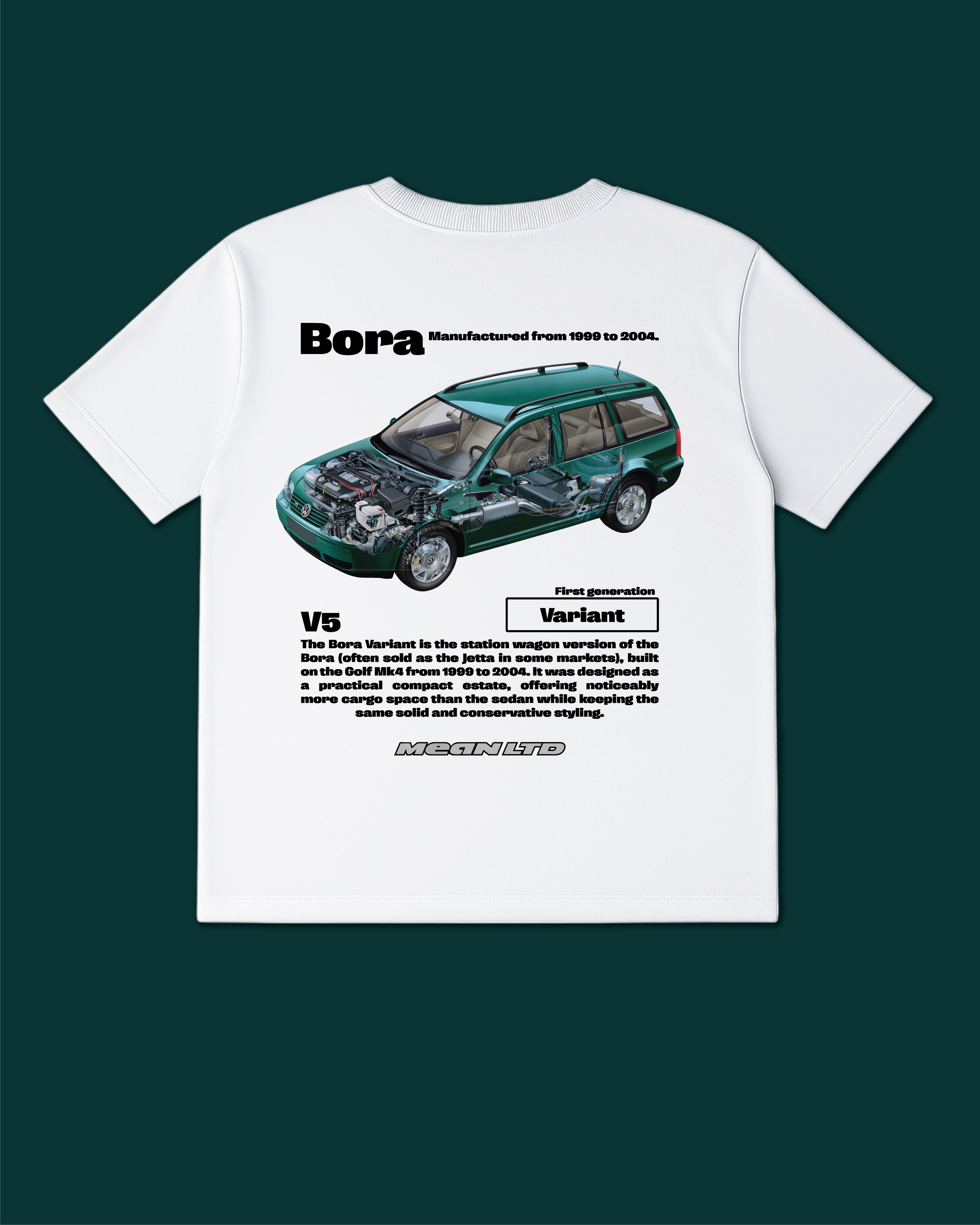 Bora Variant '1999–2004 Tee