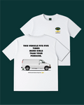 Express Cargo Van «This vehicle fits five times more girls than your Porsche» T-Shirt - MEAN LTD