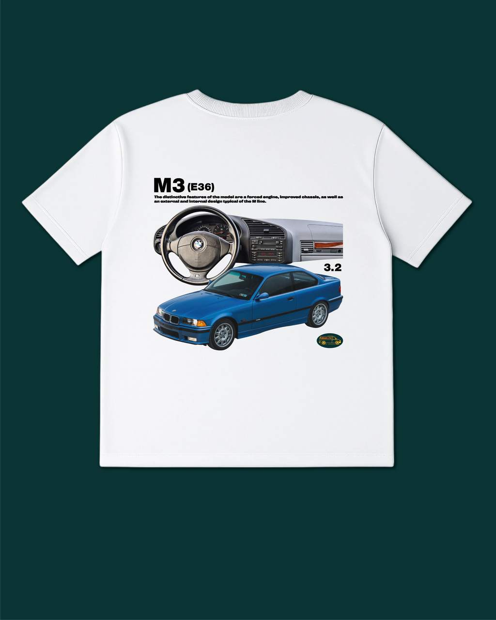 M3 E36 T-Shirt - MEAN LTD