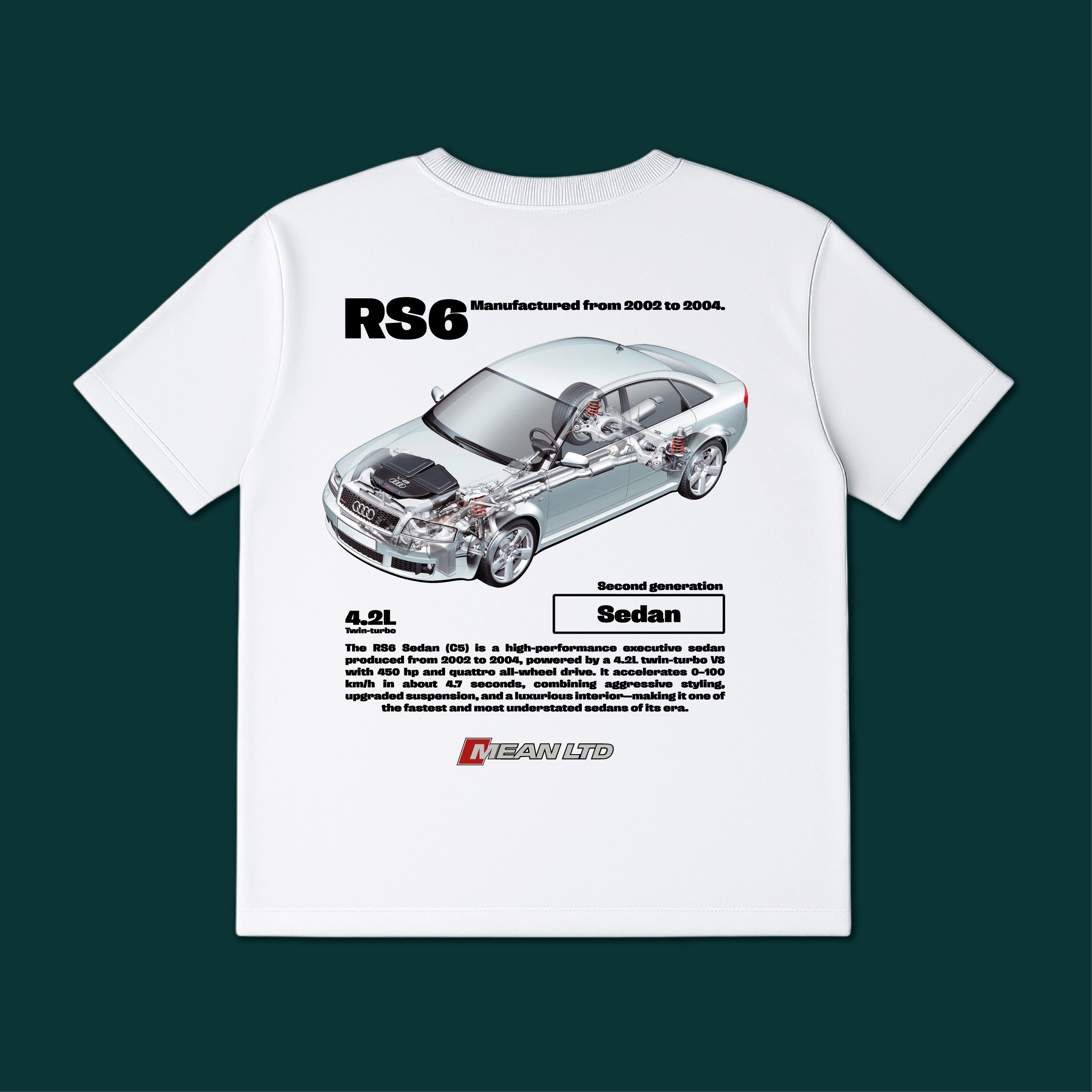RS6 Sedan (4B,C5) '2002–04 Tee