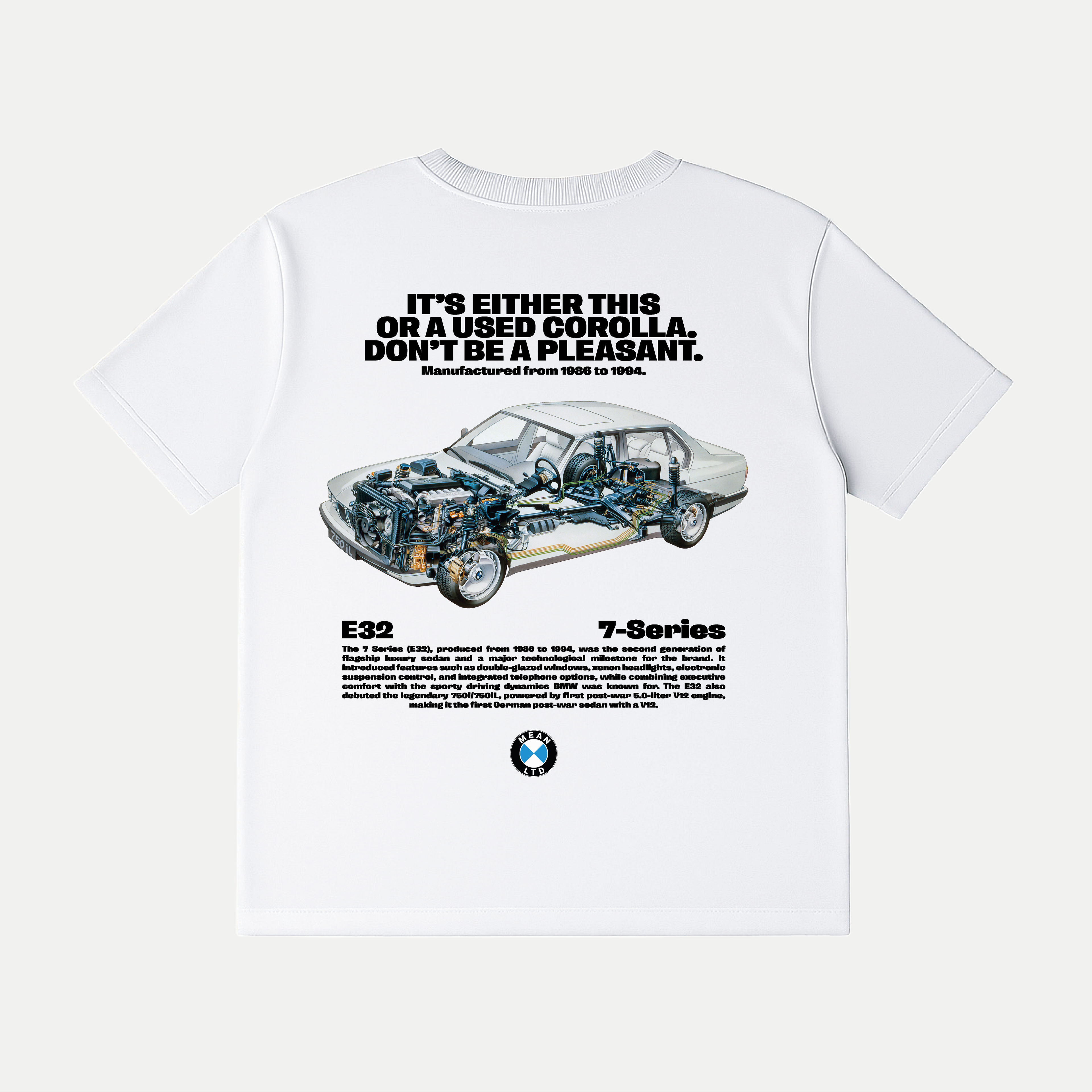 7 Series E32 Tee