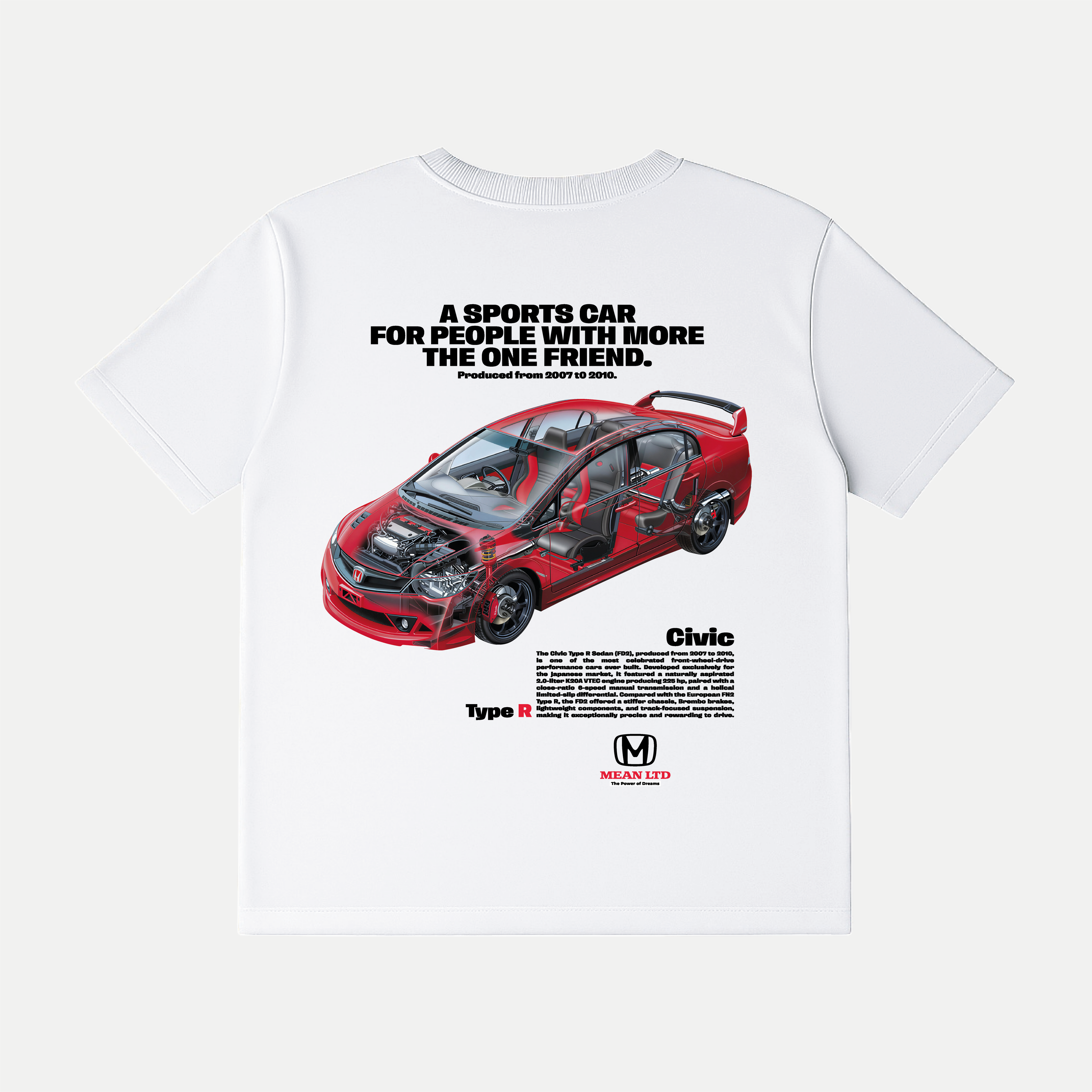 Civic Type R Sedan (FD2) Tee