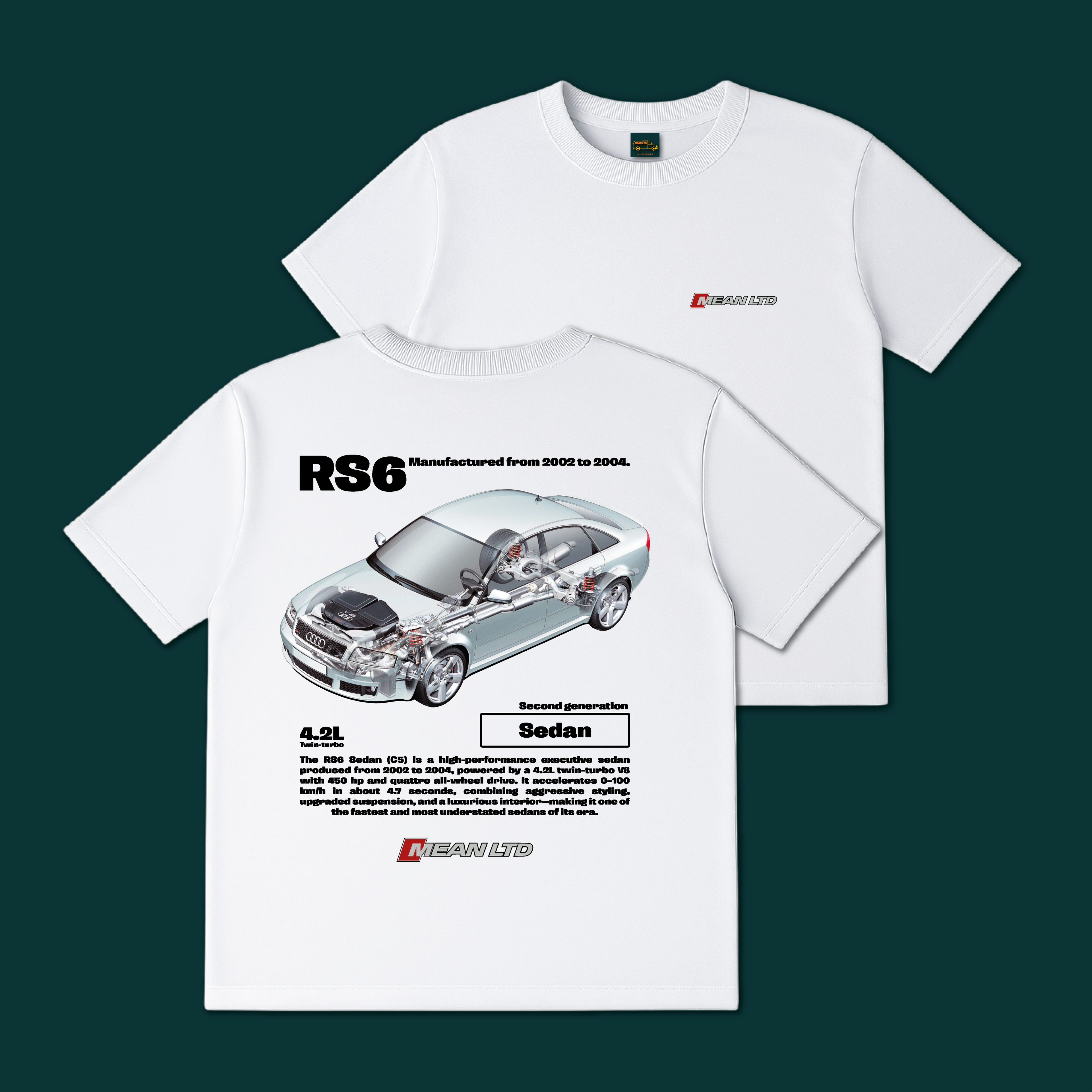 RS6 Sedan (4B,C5) '2002–04 Tee