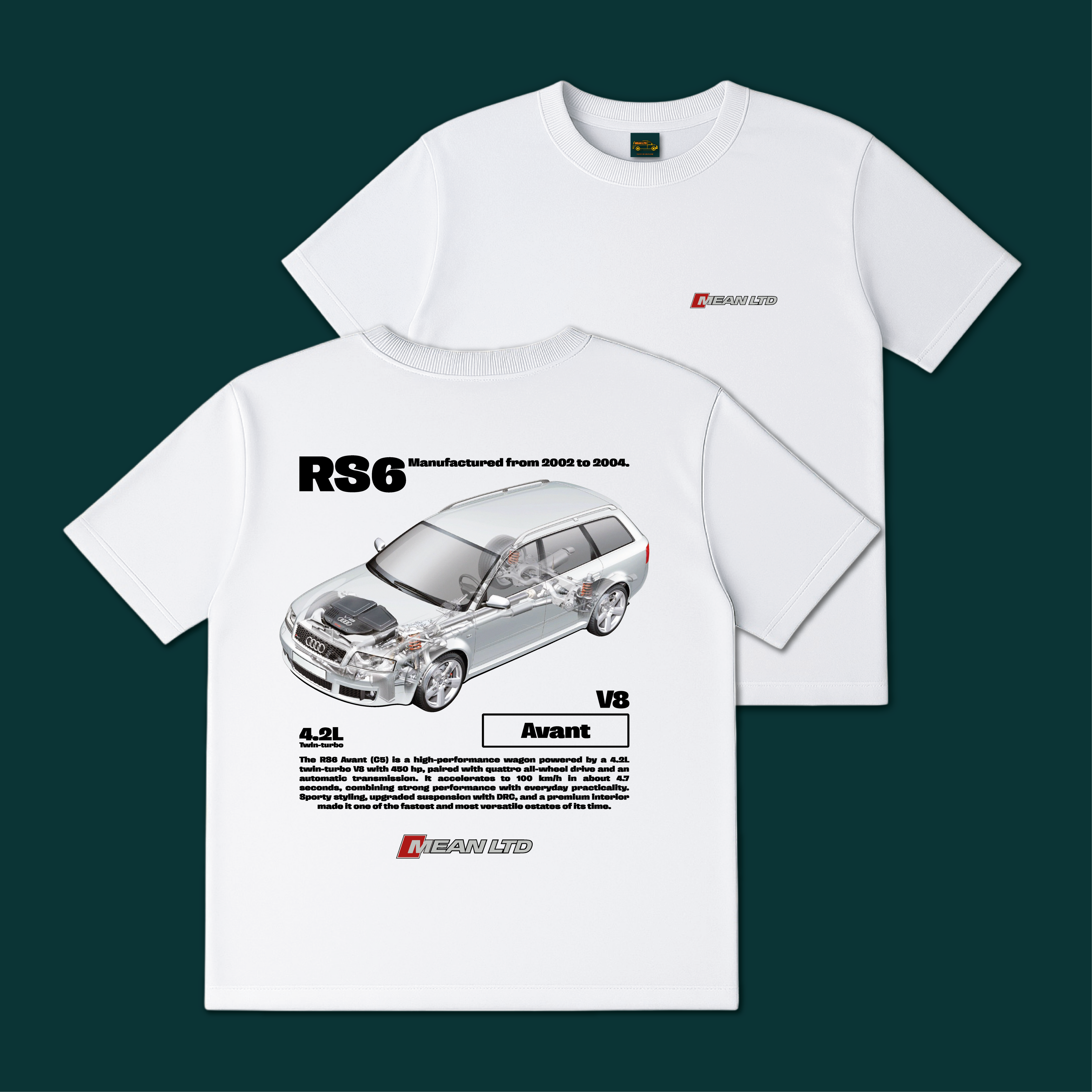 RS6 Avant (4B,C5) '2002–04 Tee