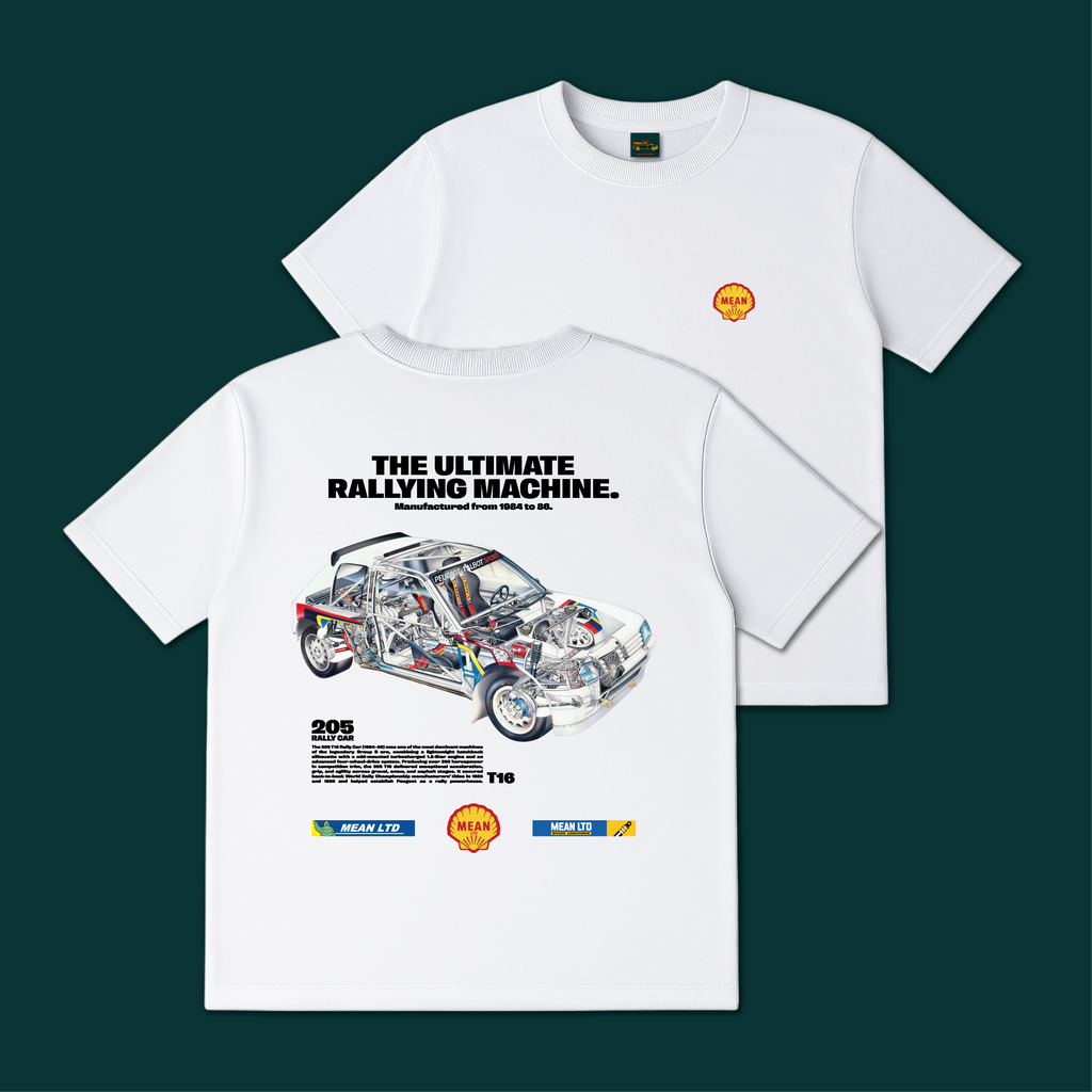 205 T16 Rally Car '1984–86 Tee